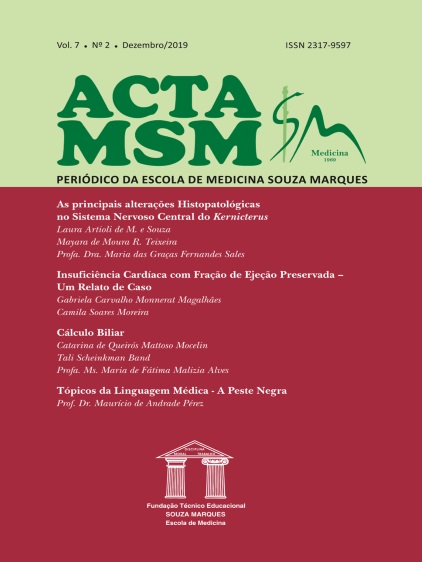 					Visualizar v. 7 n. 2 (2019): Acta MSM: Periódico da Escola de Medicina Souza Marques
				