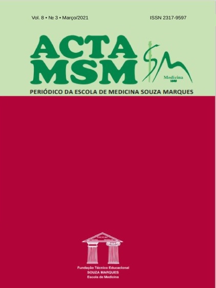 					Visualizar v. 8 n. 3 (2021): Acta MSM: Periódico da Escola de Medicina Souza Marques
				